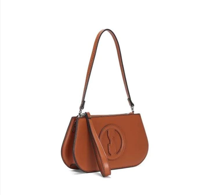 Bolsa Clutch Soft Santa Lolla Caramelo Alça De Ombro