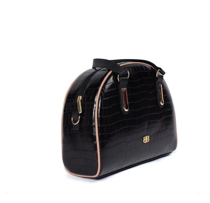 Bolsa  Rafitthy Be Forever Croco Verniz
