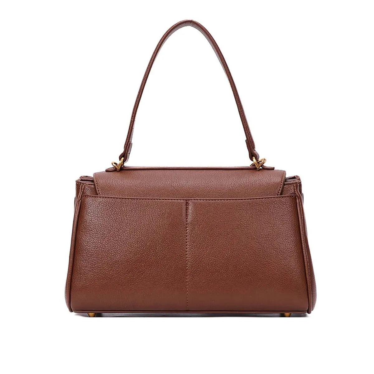 BOLSA MÉDIA ALÇA DE OMBRO MARROM SAFARI SANTA LOLLA