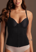 CAMISETE MODELADOR COM ZIPPER THAIS FERREIRA