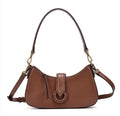 Bolsa de Lado Santa Lolla Marrom Meia Lua