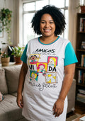 CAMISOLA PLUZ SISE AMIZADE TURMA DA MEL