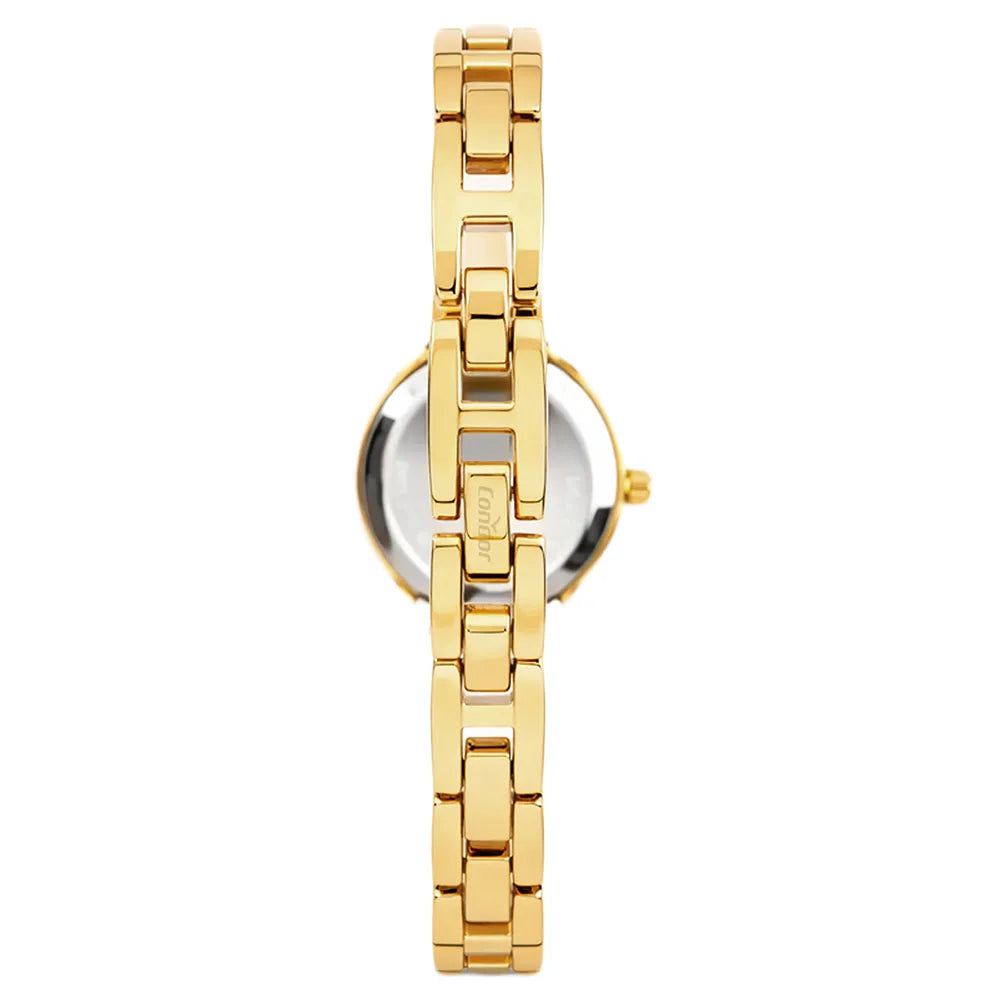 RELÓGIO CONDOR FEMININO BRACELETE DOURADO