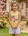 SHORT DOLL ALCINHA INFANTIL ACREDITE TURMA DA MEL