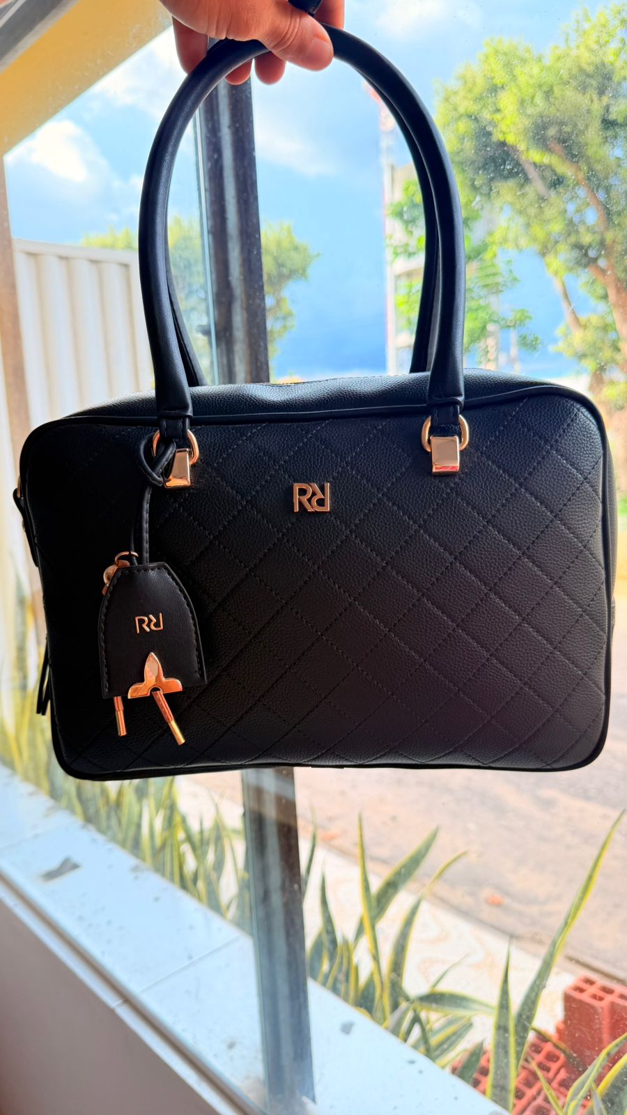 Bolsa Rafitthy WE LOVE BAGS - Preta