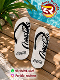 CHINELO COCA COLA WAVE JET SPENDERIAN PRETO/OFF