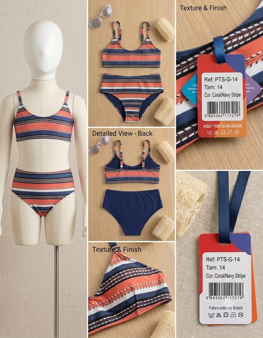 BIQUINI INFANTIL RIO NEGRO