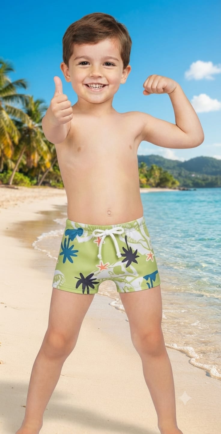 SUNGA INFANTIL BRONZE DA PELE